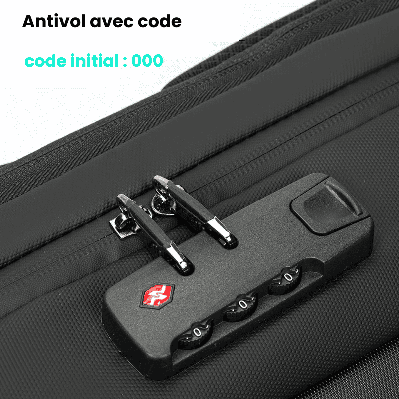 Sac à Dos Antivol Ultra Robuste Homme