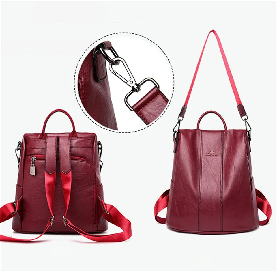 Sac à Dos Antivol Femme Vintage